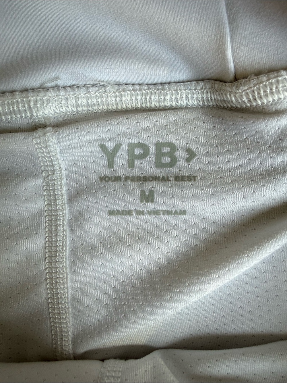 Women’s White Athletic Skort with Built-In Shorts - Picture 2 of 4